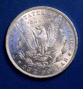 1885-O B.U. MORGAN SILVER DOLLAR