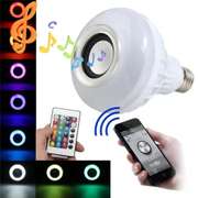 E27 LED RGB Bluetooth Speaker Bulb Wireless Lamp