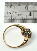 Sapphire Waterfall Cluster