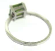 Sterling Silver Peridot Ring