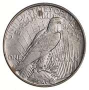 1927-D Peace Silver Dollar