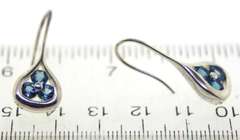 Sterlimg Silver blue Topaz Earrings