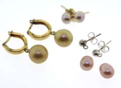 Set of 3 Pairs of Dangle Earrings
