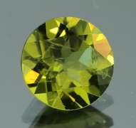Radiant spring green 2.59ct untreated Peridot solitaire