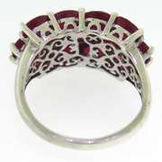 Sterling Silver Ruby Ring