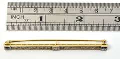 Classic Vintage Filigree Bar Pin