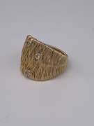 Sterling Silver & Gold Ring