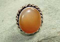 Amazing Color Natural Stone Ethnic Handcrafted Ring
