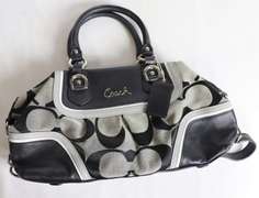 Black, White and Grey Signature Coach