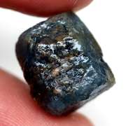 Huge! 34.67ct raw Sapphire with matrix