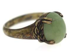 Sterling Silver Jade Ring