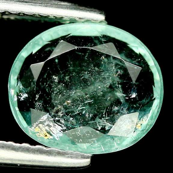 Vivid green unheated 1.82ct real Zambian Emerald