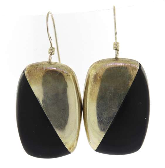 Sterling Silver Signed Earrings