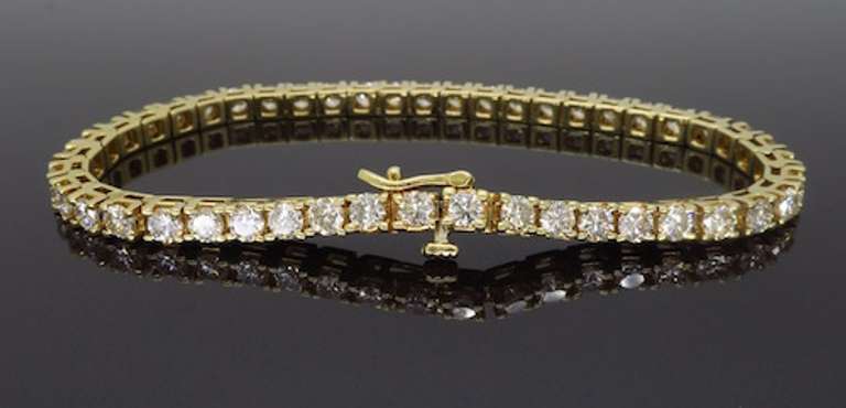 6.00CTW Diamond Tennis Bracelet