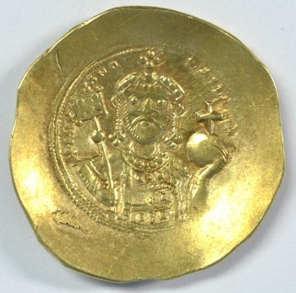 Byzantine Gold Histamenon of Michael VII, Christ 1071AD