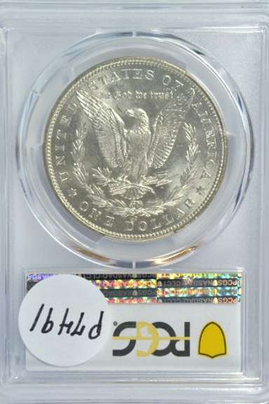 Very Choice BU 1880-O Morgan Silver Dollar. PCGS MS62