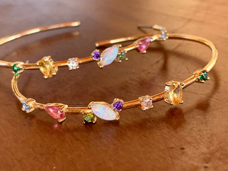 Designer Gemstone Earrings