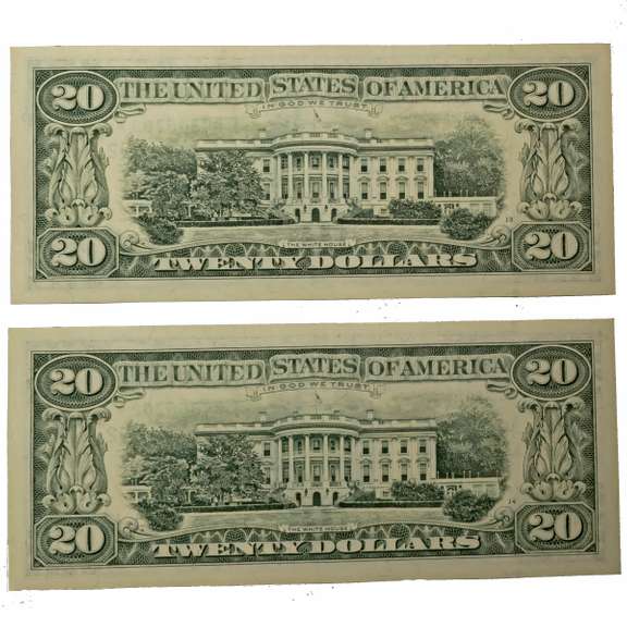 2 CR CU 1994 $20 FRN Star Notes in Consecutive order
