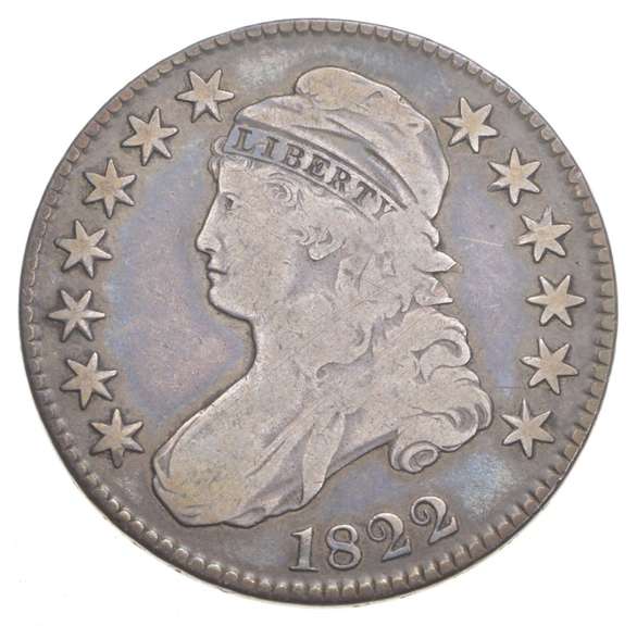 1822 Capped Bust Half Dollar