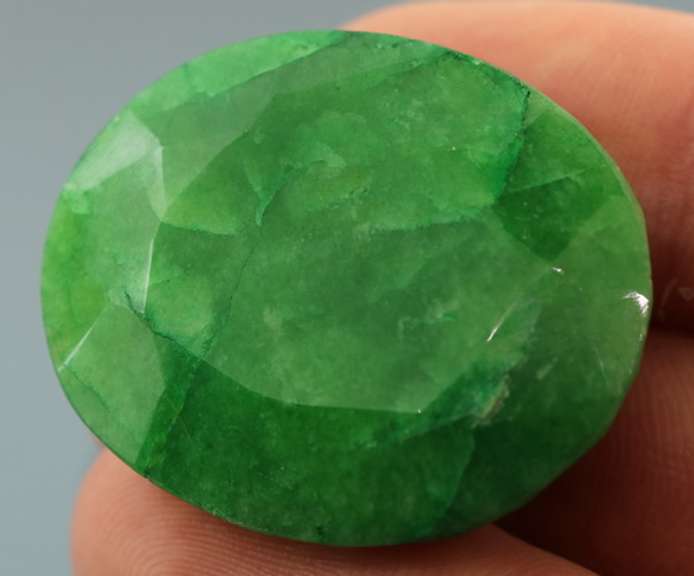 Heavy 86.5ct forest green Emerald