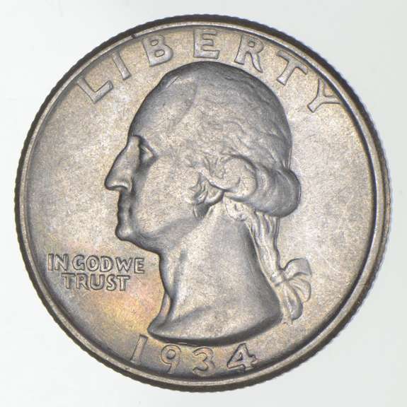 1934-D Washington Quarter