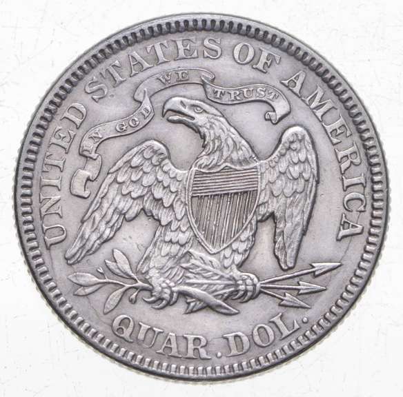 1876 Seated Liberty Quarter