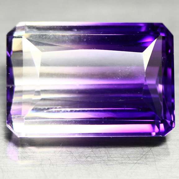 Beautiful 27.22ct top color created Ametrine