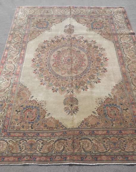 Authentic Persian Tabriz 12.4x9.4