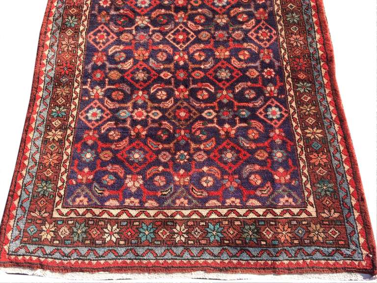 Charming Handmade Vintage Persian Asad-Abad