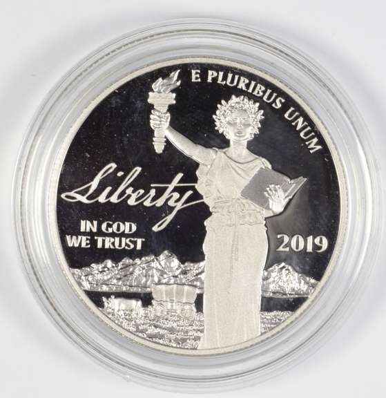2019-W $100 Declaration Of Independence Platinum Liberty Proof Coin