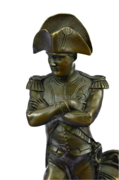 French Emperor Napoleon Bronze Statue