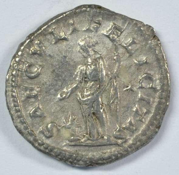 Sharp Julia Maesa Roman Silver Denarius, 223-226 AD