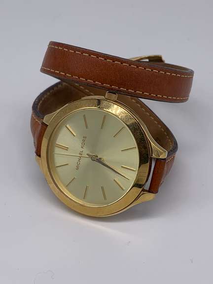 Michael Kors Leather Watch