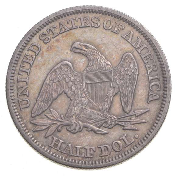1854 Seated Liberty Half Dollar Dollar
