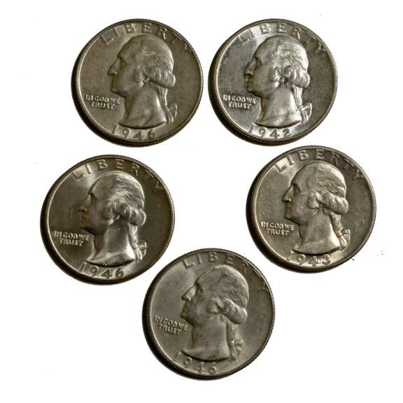 5 BU Washington Quarters