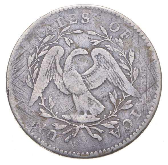 1795 Flowing Hair Half Dollar - Circulated