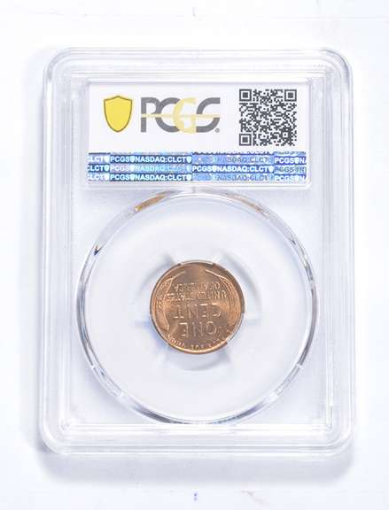 MS64 RD 1920 Lincoln Wheat Cent - Graded PCGS