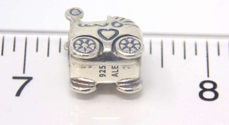 Pandora Baby Carriage Charm