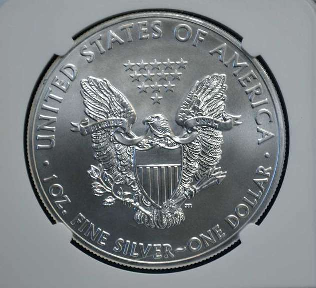 2012 W Silver Eagle First Realese NGC MS 70