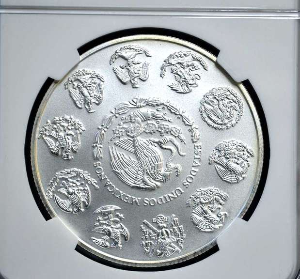 2013 MO Mexico S1 ONZA ER  NGC MS70