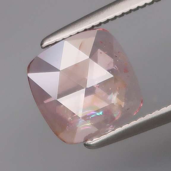 Stunning 1.56ct light pink rose cut Myanmar Spinel