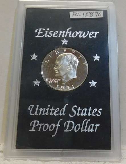 1971 PROOF Silver Ike Dol (no box)