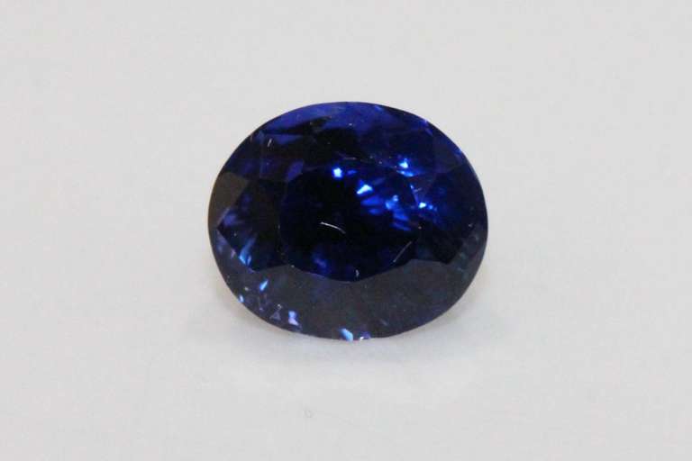 Compelling Blue Velvet Sapphire i- 0.99 ct.