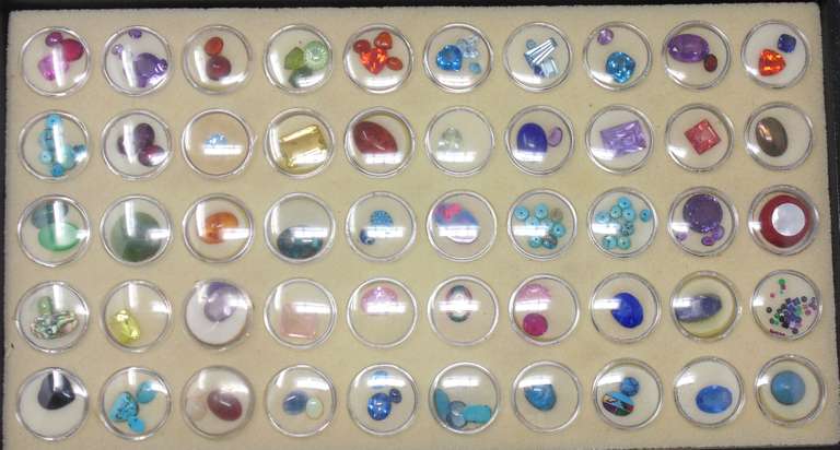 Group Lot of Colored Stones