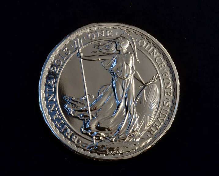 2013  One Ounce Silver Britannia
