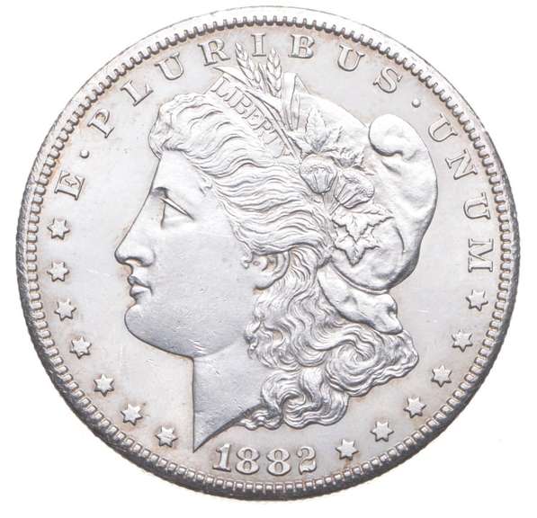 1882-CC Morgan Silver Dollar