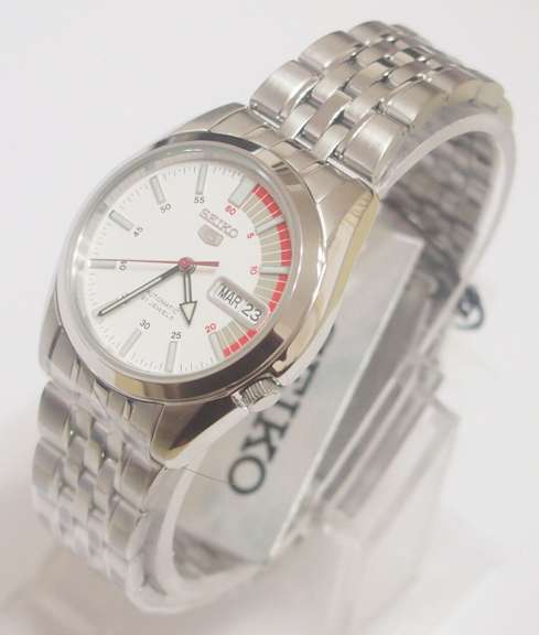Seiko 5 Automatic White Dial