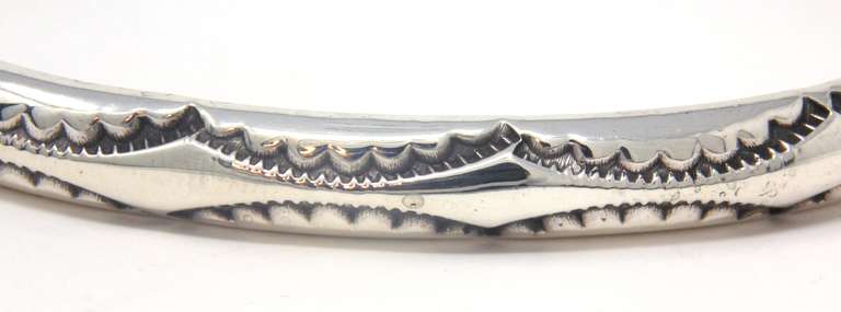 Sterling Silver Southwest Style Cuff Bracelet