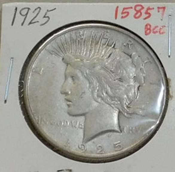 1925 Peace Dollar circ.