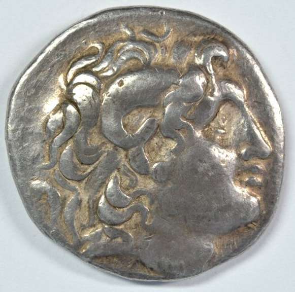 Alexander the Great Greek Silver Tetradrachm, 323-281BC